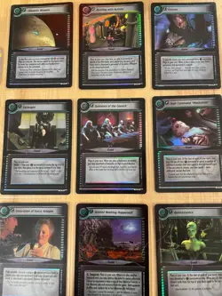 Star Trek CCG: Second Edition Reflections 2.0 - Nine Card Event Lot - Image 1
