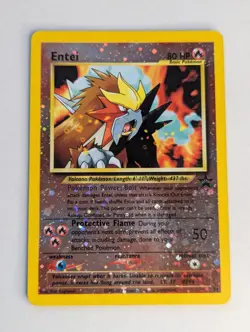 Entei 34/53 Reverse Holo - Black Star Promo - Pokemon TCG Card - MP - Image 1