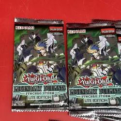 23x Konami Yu-Gi-Oh Legendary Duelists Synchro Storm Trading Card Game #14 - Image 3