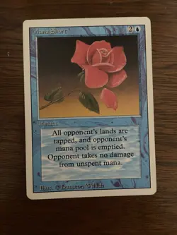 1x Mana Short Heavy Play, English 3rd Edition Revised MTG Magic - Image 1