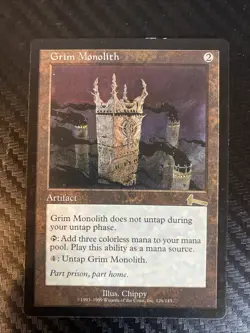 Grim Monolith Urza's Legacy Regular - Image 1