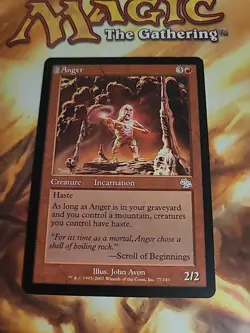 Anger - Judgment LP - MTG - Magic the Gathering - Image 1