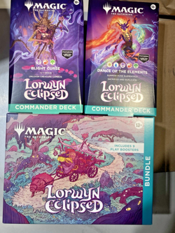 *AUCTION* Lorwyn Eclipsed MTG Bundle Deal! - Bundle and both Commander Decks! - Image 1