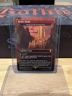 Helm's Deep - Shinka, the Bloodsoaked Keep Lord of the Rings MTG #0364 - Image 1