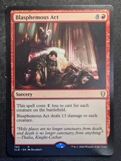Blasphemous Act - Commander Legends: Battle For Baldur's Gate (MTG) - Image 1