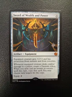 Sword of Wealth and Power : the Big Score Promo Stamped - Image 1
