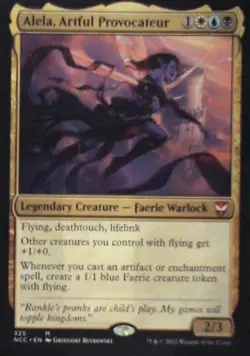 Alela, Artful Provocateur - Commander: Streets of New Capenna: #325 Nm C277 - Image 1