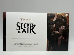 🔮 MTG Secret Lair Artist Series Kieran Yanner 🌈 Rainbow Foil Edition SEALED - Image 1