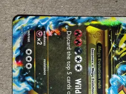 2014 Pokemon XY Flashfire M Charizard EX 108/106 Secret Rare Full Art - LP/NM - Image 3