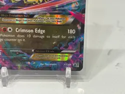 2016 Pokemon Mega M Garchomp EX Holo Black Star Promo Rare XY168 LP/NM - Image 5