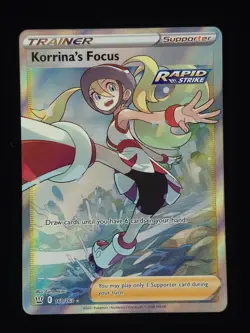 Korrina's Focus (Full Art) 160/163 Pokemon SWSH05: Battle Styles 🔥🔥🔥 - Image 1