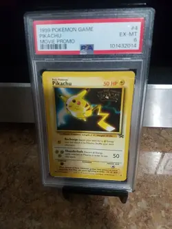 1999 Pokemon Game Pikachu Movie Promo Psa 6 - Image 3