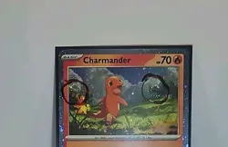 Charmander 004/165 2X HUGE SWIRL COSMOS FOIL PROMO HOLO Pokemon English TCG - Image 4