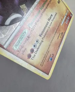 Pokemon Nidoking (Cracked Ice) #6 - Triumphant - 2010 LP - Image 4