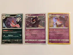 Gengar Bundle X3 Pokemon Cards (033/095 - 057/091 - 066/196) - Image 1