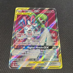Pokemon TCG Unbroken Bonds Gardevoir Sylveon GX Full Art Holo Card 204/214 - Image 3