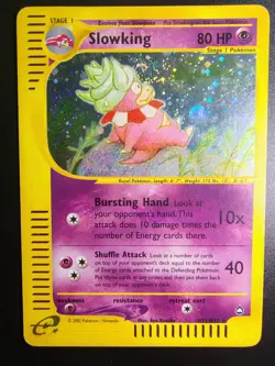 Pokemon Slowking H22/H32 Holo rara Aquapolis ENG - Image 1