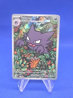 Pokemon Gengar EX Battle Deck Haunter 027 Black Star Promo Illustration Rare NM - Image 1