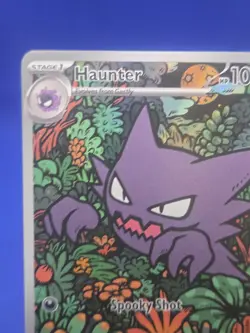 Pokemon Gengar EX Battle Deck Haunter 027 Black Star Promo Illustration Rare NM - Image 3