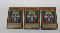 3x MACHINE KING PROTOTYPE 1ST EDITION SOI-EN012 COMMON YUGIOH NM / UNPLAYED - Image 1