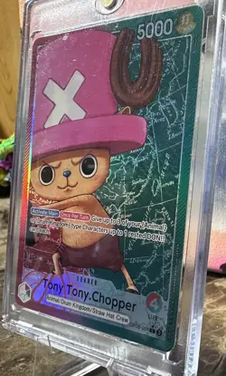 One Piece TCG Tony Tony.Chopper OP08-001 Parallel - Image 2
