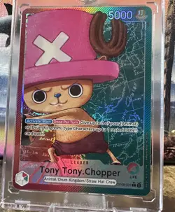 One Piece TCG Tony Tony.Chopper OP08-001 Parallel - Image 3