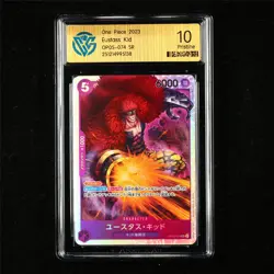 CCG 10 Pristine 2023 One Piece JPN Eustass Kid OP05-074 SR - Image 1