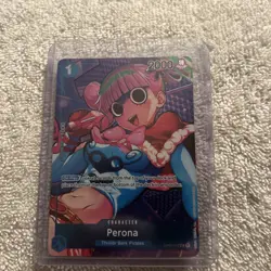 One Piece TCG | Perona | Box Topper | OP01-077 | Romance Dawn | NM | English - Image 1