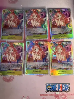 [6X] Shirahoshi OP12-102 SR Legacy of the Master - One Piece CCG English - Image 1