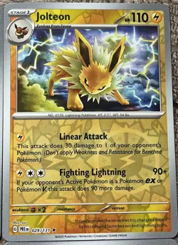 Pokemon Eeveelution Complete REVERSE 9 Card Set Lot PRISMATIC EVOLUTION Umbreon - Image 4