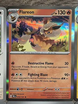 Pokemon Eeveelution Complete HOLO & REVERSE 8 Card Set Lot PRISMATIC EVOLUTION - Image 3