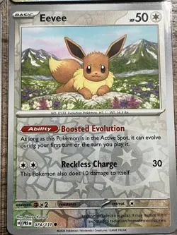 Pokemon Eeveelution HOLO & REVERSE 4 Card Set PRISMATIC EVOLUTIONS Umbreon Eevee - Image 5