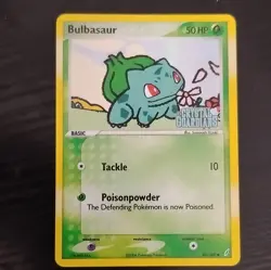 Pokemon Bulbasaur EX Crystal Guardians Reverse Holo Card 45/100 HP50 2006 TCG - Image 1