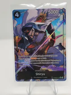 One Piece Card - SHIRYU PRB02-015 (R) Alt Art PRB02 The Best Vol.2 English TCG - Image 1