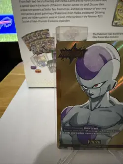 Dragon Ball Super FS04-01 GOLD Frieza Alt Leader Booster Card Near Mint - Image 2