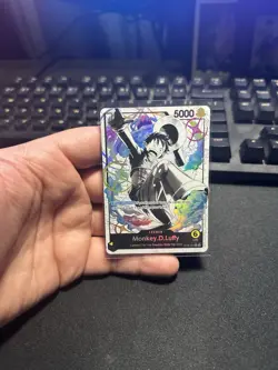 One Piece TCG - ST29-001 Alt Art Leader Card - Monkey.D.Luffy - Image 1