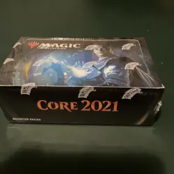 MTG 2021 Core Set Draft Booster Box English Magic the Gathering 36 Packs SEALED - Image 1