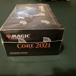 MTG 2021 Core Set Draft Booster Box English Magic the Gathering 36 Packs SEALED - Image 2