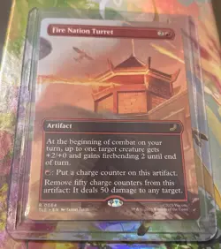 Fire Nation Turret (Borderless) Avatar: The Last Airbender Eternal-Legal Regular - Image 1