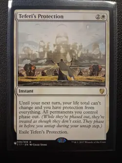 Teferi's Protection The List Reprints Regular 008 Commander 2017 - Image 1