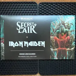 MTG Secret Lair x Iron Maiden Eddie Unchained Rainbow Foil Sealed - Image 1