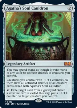 Agatha's Soul Cauldron M Wilds of Eldraine 242 LP - Image 1