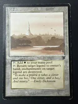 KARAKAS LEGENDARY LAND Vintage Magic The Gathering 1994!!! - Image 1