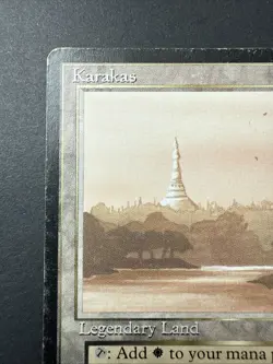 KARAKAS LEGENDARY LAND Vintage Magic The Gathering 1994!!! - Image 2