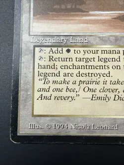KARAKAS LEGENDARY LAND Vintage Magic The Gathering 1994!!! - Image 4