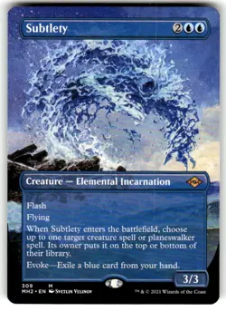 Subtlety (Borderless) Modern Horizons 2 Regular MTG NM - Image 1