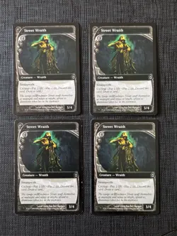 STREET WRAITH FUTURE SIGHT MTG MAGIC THE GATHERING PLAYSET 4X - Image 1