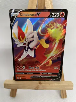 Cinderace V - Holo - Ultra Rare - Fusion Strike - Pokemon TCG - 043/264 - Image 1