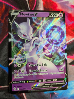 Mewtwo V 30/78 Pokemon Go TCG NM EN - Image 1
