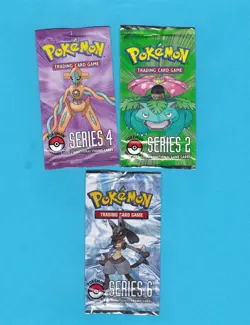 Pokemon - POP Series 2, 4 and 6 Sealed Promo Booster Packs - Image 1